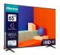 HISENSE televizorius A6K 65' Ultra HD, LED LCD, šoninis stovas