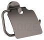 GROHE tualetes papīra turētājs ar vāciņu Essentials New (Hard Graphite)
