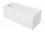 CERSANIT rectangular acrylic bathtub LORENA 150x70