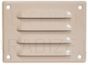 EUROPLAST reste metāla, 140x105mm, bēša MR14105Y