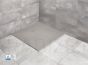 RADAWAY stone mass shower tray KYNTOS C Cemento  90x90x3