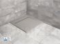 RADAWAY stone mass shower tray TEOS C Cemento  90x90x4