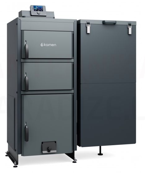 KAMEN granulu un ogļu apkures katls MULTI 10kW