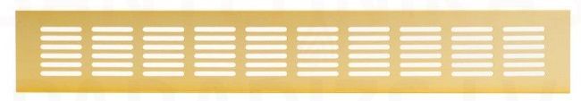 EUROPLAST aluminum grille, 60x500mm, gold RA650G