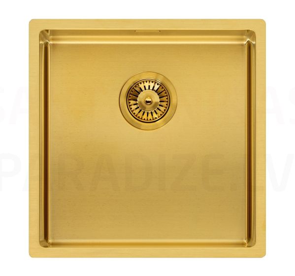 Reginox stainless steel kitchen sink Miami 40x40 Gold 44x44cm