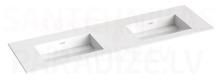 KAME CORIAN 1600 izlietne 1600x465 mm D