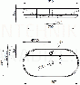 Elita sink BABETTE 82x41 for work surface white