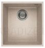ELLECI akmens masas virtuves izlietne QUADRA 100 UNDERMOUNT Avena 38x44 cm
