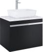 Elita cabinet for sink MOODY 70 black