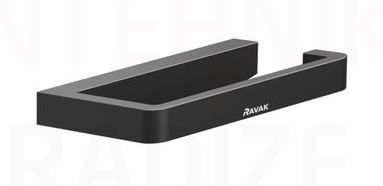 Держатель туалетной бумаги Ravak 10° Black TD 400.20