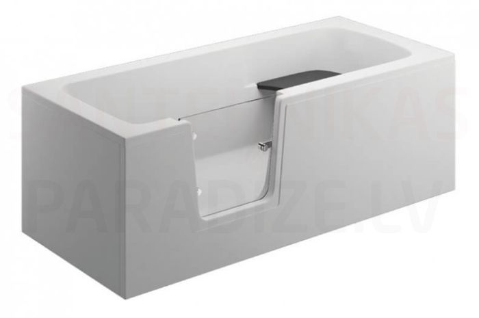 POLIMAT acrylic rectangular bathtub for invalids VOVO 160x75