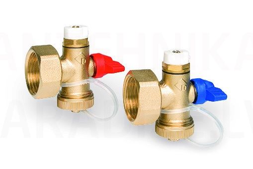 WATTS end group ES-SET Q 1' brass for HKV2010 and HKV2013A manifolds