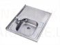 Stainless steel sink UKINOX STM 800.600 T 5K 