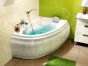 CERSANIT asymmetric acrylic bathtub JOANNA 150x95