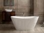 PAA SILKSTONE bathtub AMORE SILK 1600x850x720