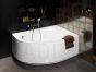 PAA stone mass bathtub TRE 1500x1000x650 L/R