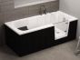 POLIMAT acrylic rectangular bathtub for invalids AVO 150x75