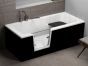 POLIMAT acrylic rectangular bathtub for invalids VOVO 150x75