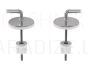Sanit-Plast WC fasteners for toilet lid (metal)