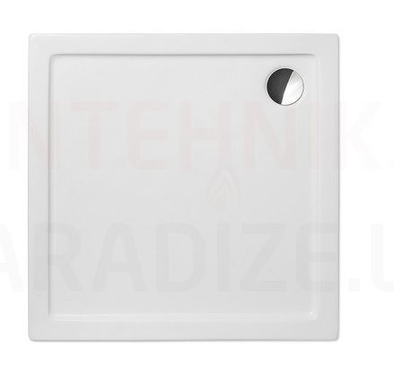 Roltechnik dušas paliktnis FLAT KVADRO 80x80