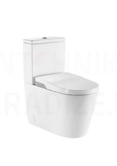 Toilet Inspira In-Wash, 390x680 mm, with cover for bidet function, universal outlet, white