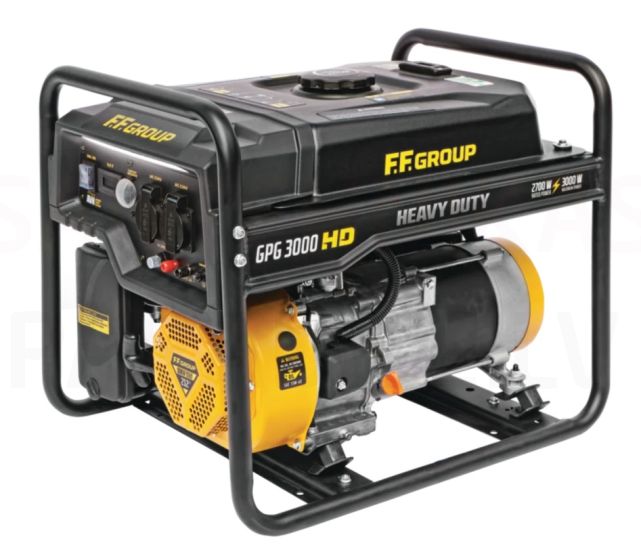 FFGROUP benzininis generatorius GPG 3000 HD 3kW 230V