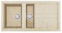 ELLECI akmens masas virtuves izlietne BEST 475 Champagne 100x51 cm
