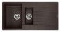 Reginox akmens masas virtuves izlietne Harlem 10 Dark Chocolate 100x50cm