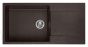 Reginox akmens masas virtuves izlietne Amsterdam 540 Dark Chocolate 100x50cm