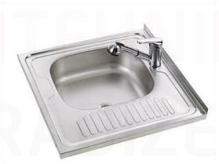Stainless steel sink UKINOX STM 600.600 4C