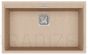HELIKA akmens masas virtuves izlietne DELICIA (AW) 750 Beige 74x45.5 cm