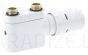 Danfoss thermostat with RTX sensor VHX DUO DN15 for flow temperature control (white) straight