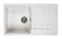 Reginox akmens masas virtuves izlietne Amsterdam 10 Pure White 86x50cm