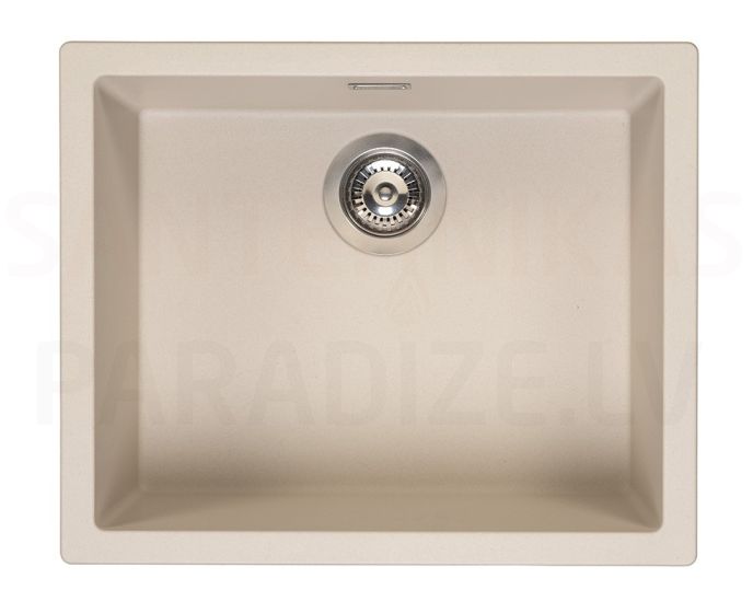 Reginox stone mass kitchen sink Amsterdam 50 Caffe Silvery 56x46cm