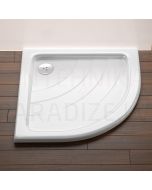 Ravak semi-circular acrylic shower tray Ronda 800 x 800 PU-R