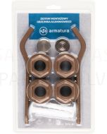 KFA radiatora montažas kompl.1''x1/2'' (COPPER)