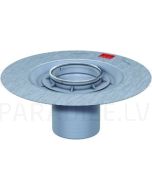 ACO EasyFlow top of  floor drain without a grid with a waterproofing flange h=36-135 mm