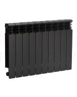KFA aluminum radiator G500F BLACK (10 sections)