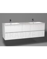 BLU izlietnes skapītis VARIA II 300x495x535 (Lily white)