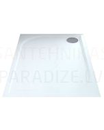 BLU stone mass shower tray GRUS Square  800x800x30