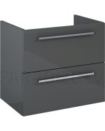 Elita bathroom cabinet KWADRO PLUS 60 anthracite RLO4121