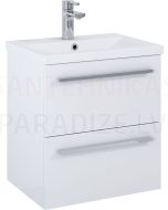 Elita cabinet for sink KWADRO PLUS 50 with sink white