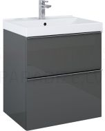 Elita cabinet for sink LOOK 60 anthracite RLO4121