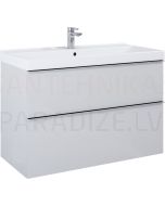 Elita cabinet for sink LOOK 100 gray