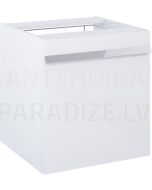 Elita cabinet for sink MOODY 50 with laundry basket white