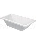 Duravit bath Starck, 1800x900 mm, built-in or with panels, 2 backrests, white acrylic