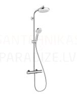 Hansgrohe thermostatic faucet with shower set CROMETTA Showerpipe 160 1JET