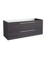 KAME sink cabinet GAMA 120 (black oak) 500x1190x445 mm