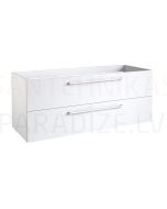 KAME sink cabinet GAMA 120 (matt white) 500x1190x445 mm