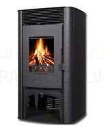 TIM SISTEM wood stove with air heating NIKA 12kW (black)